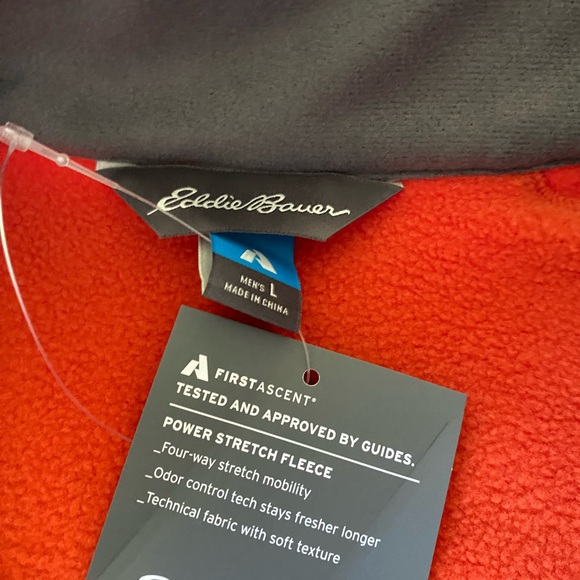 Eddie Bauer outpace flex fleece half-zip - Picture 3 of 6